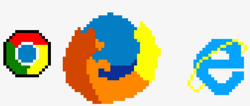 Google Chrome, Firefox And Internet Explorer - Internet Explorer, transparent png #5354290