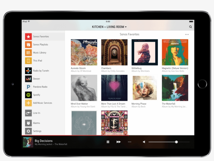 Sonos Music On Your Ipad - Sonos Connect Wireless Receiver For Streaming Music, transparent png #5354948
