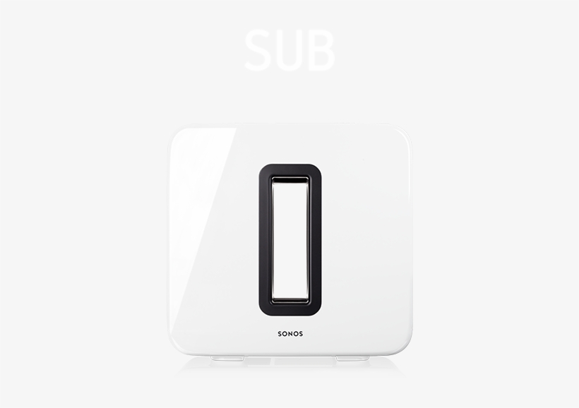 Sonos Sub Product Image, transparent png #5355194