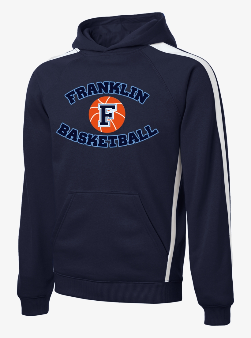 Franklin Basketball Logo Printed Stripe Pullover Hooded - Adlai E. Stevenson High School, transparent png #5355889