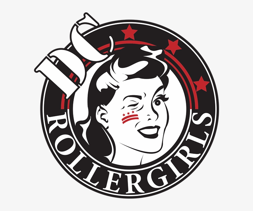 Dcrg-logo - Dc Rollergirls Logo, transparent png #5357664