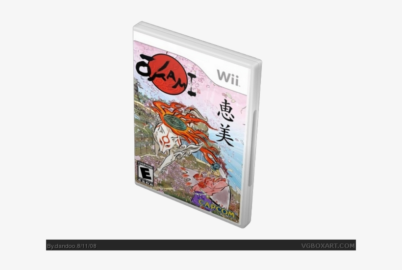 Comments Okami Box Cover Comments - Wii, transparent png #5358105