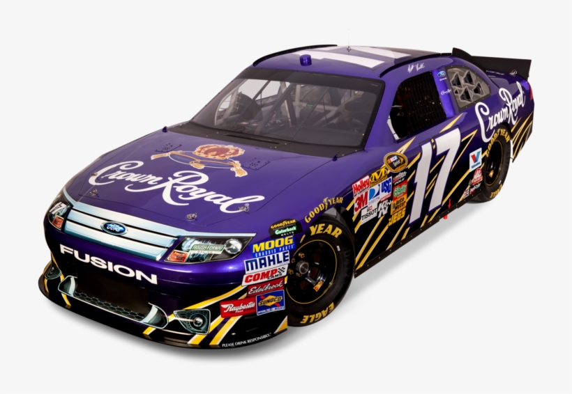 Crown Royal Metal Tacker - Carl Edwards Aflac Car, transparent png #5358108