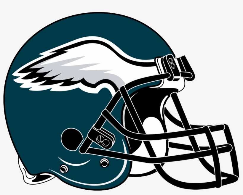 Philadelphia Eagles Atlanta Falcons - Philadelphia Eagles Helmet, transparent png #5358332