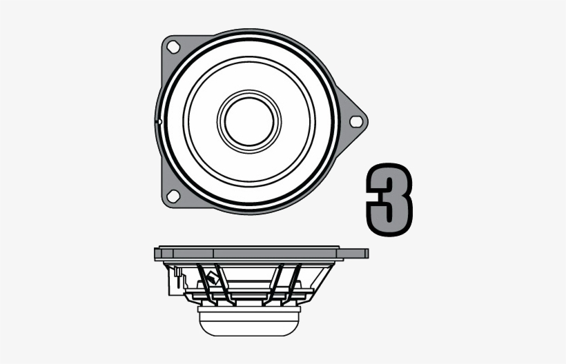 Rockford Fosgate T3-bmw3, transparent png #5359023