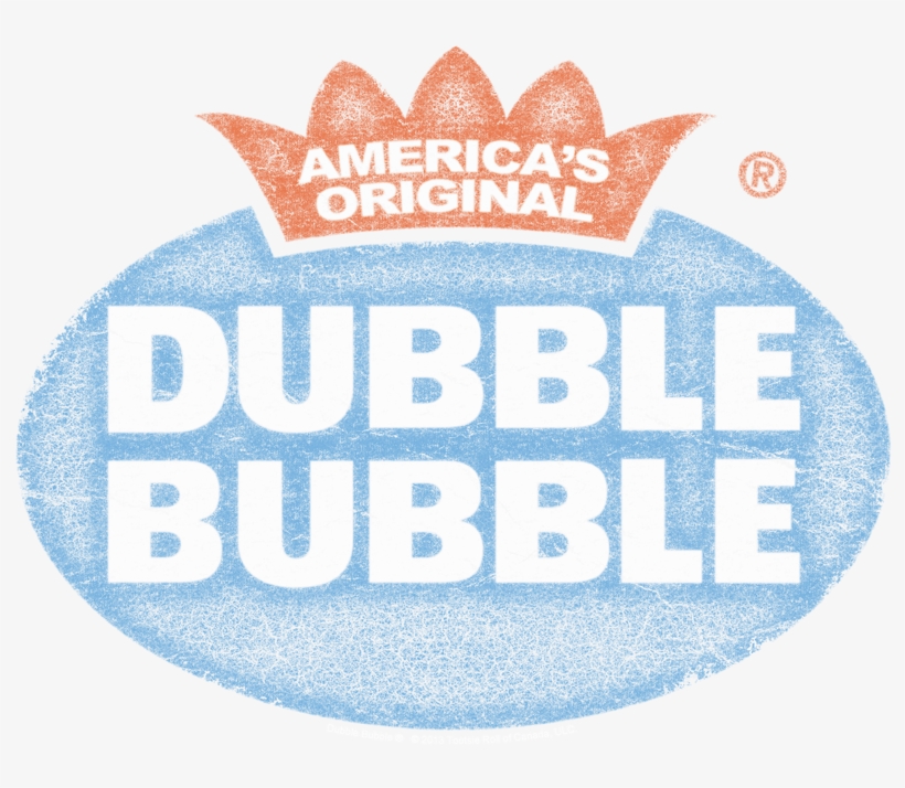 Dubble Bubble Vintage Logo Men's Crewneck Sweatshirt - Dubble Bubble-gumballs 1' In Diameter Variety Pack,, transparent png #5359842