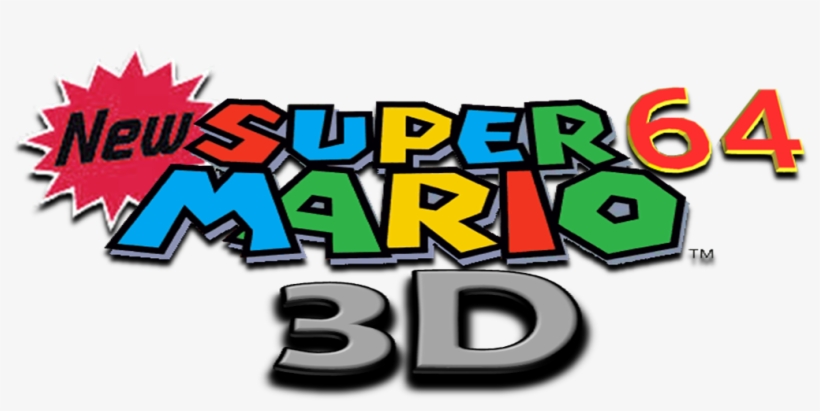 Nsm643d Logo - Super Mario Bros Mario 23 Plush, transparent png #5360097