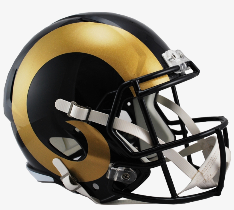 Los Angeles Rams Speed Replica Helmet - New Jaguars Helmet, transparent png #5360173