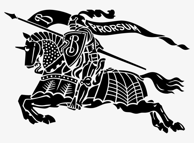 Burberry Logo - Burberry Logo Horse, transparent png #5361155