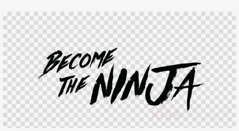 Ninja Png Clipart Ninja Logo Font - Clip Art, transparent png #5361402