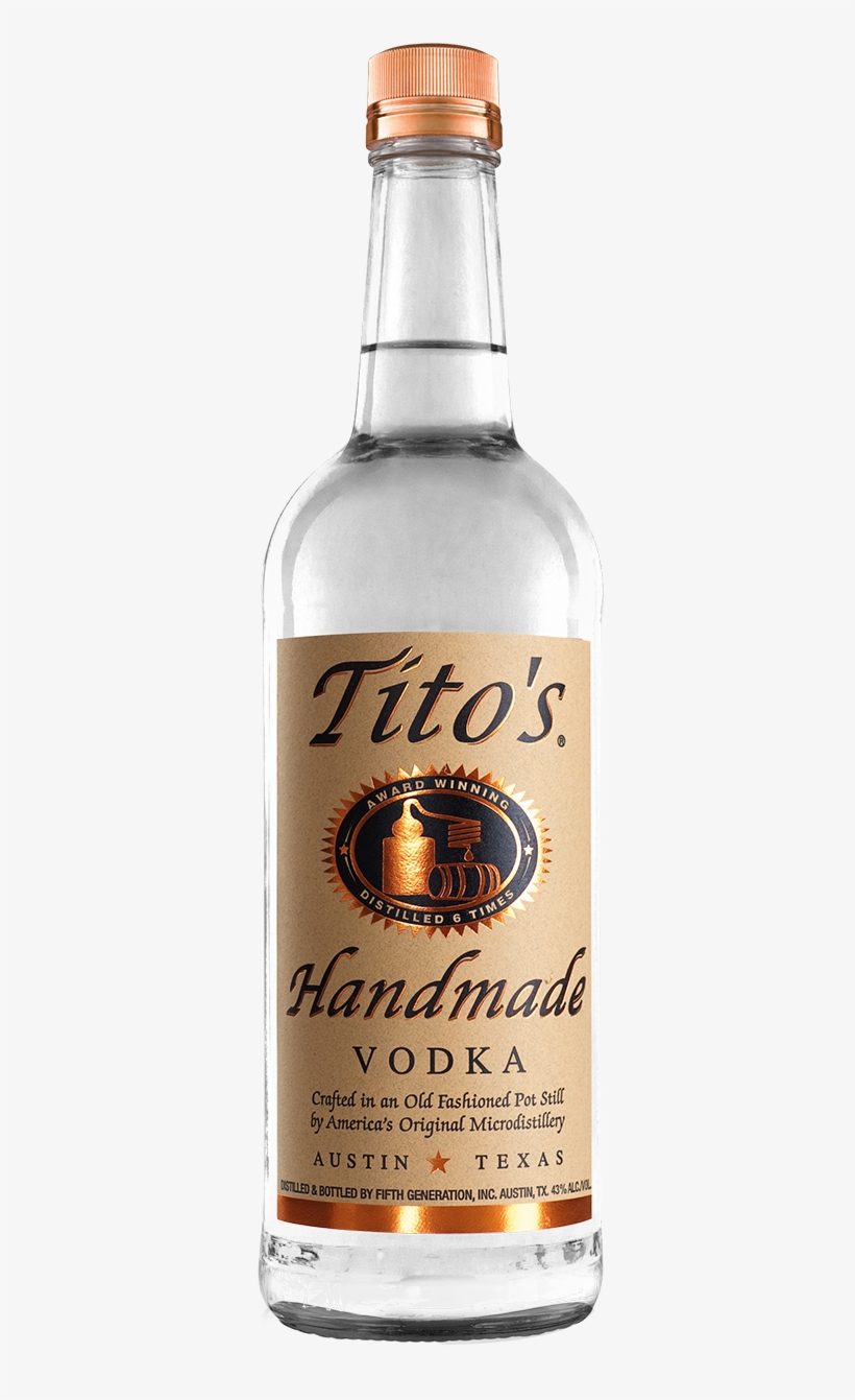 Tito's Is America's Original Craft Spirit And Is Now - Tito's Handmade Vodka Sizes, transparent png #5361729
