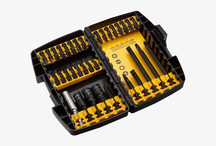 Dewalt Dw2153 Impact Ready Accessory Set - Dewalt Drill Accessory Set, transparent png #5363575