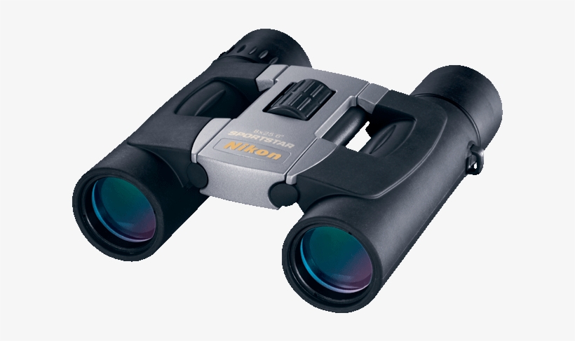 Sportstar - Nikon 8202 Sportstar 10 X 25mm Binoculars, transparent png #5363947