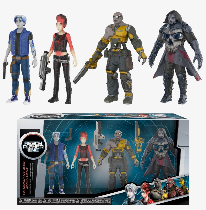 Ready Player One - Ready Player One Figures, transparent png #5364365
