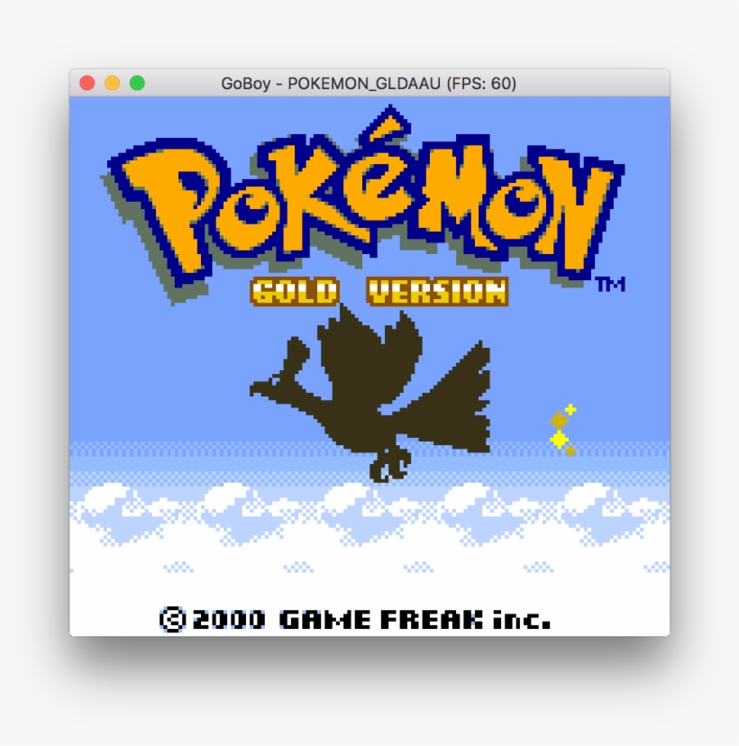 Gameboy Color Emulator In Go - Pokemon Gold Version Color, transparent png #5364524