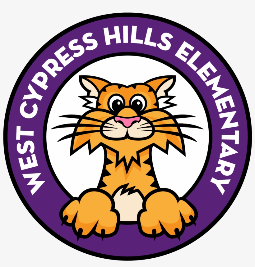 14 Ltisd 02413 West Cypress Hills Elementary Tiger - West Cypress Hills Elementary School, transparent png #5365328