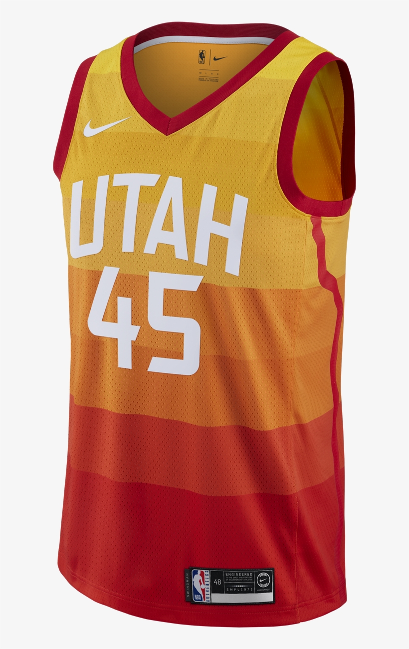 City Edition Swingman Jersey - Utah Jazz City Jersey, transparent png #5365502