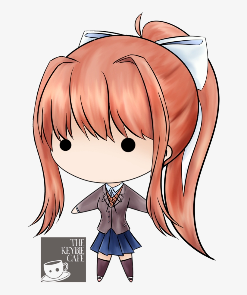 Doki Doki Literature Club Keybies - Doki Doki Literature Club!, transparent png #5365849