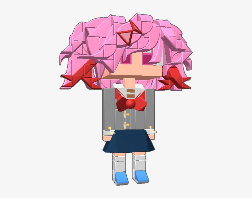 She Is From Ddlc She Is A Tsundere But Loves To Make - Illustration, transparent png #5365903