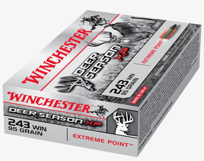X243ds Box Image - Winchester Deer Season Xp 308 Win, transparent png #5366059