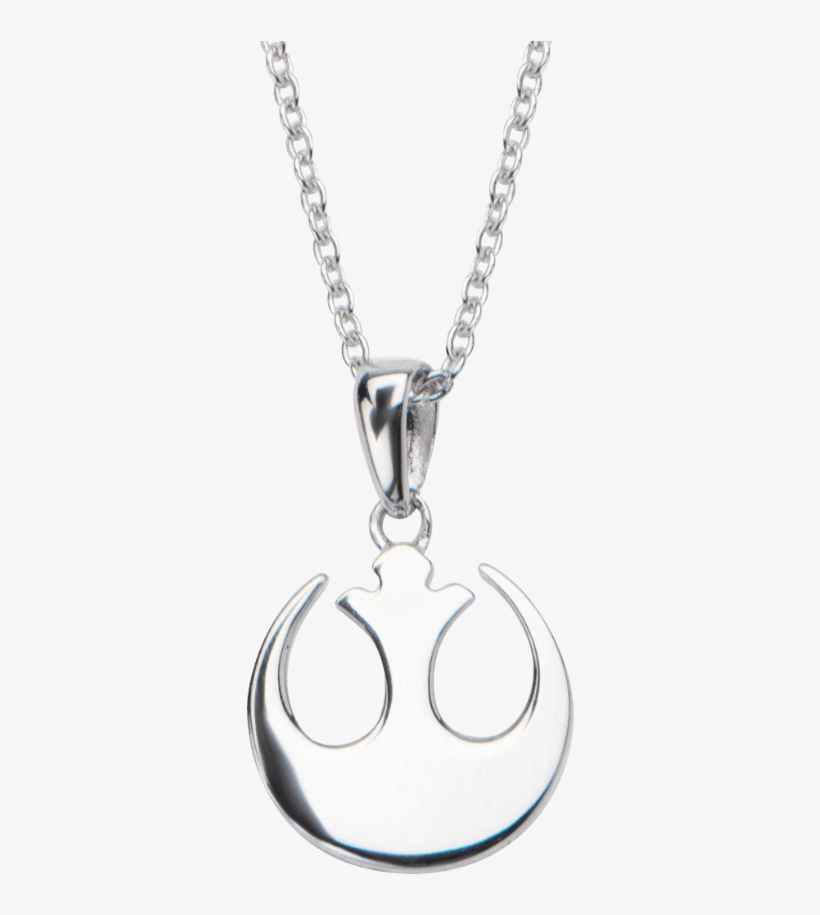 Womens Sterling Silver Rebel Alliance Necklace, transparent png #5366329