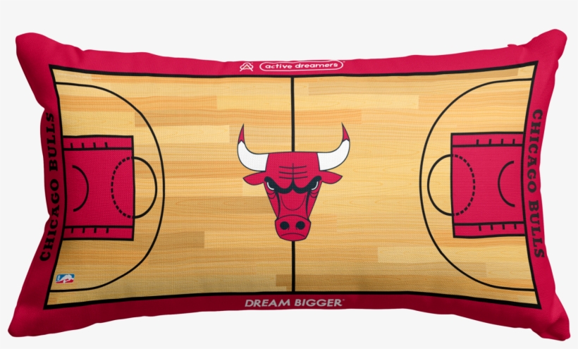 Chicago Bulls Lumbar Pillow - Chicago Bulls, transparent png #5367013