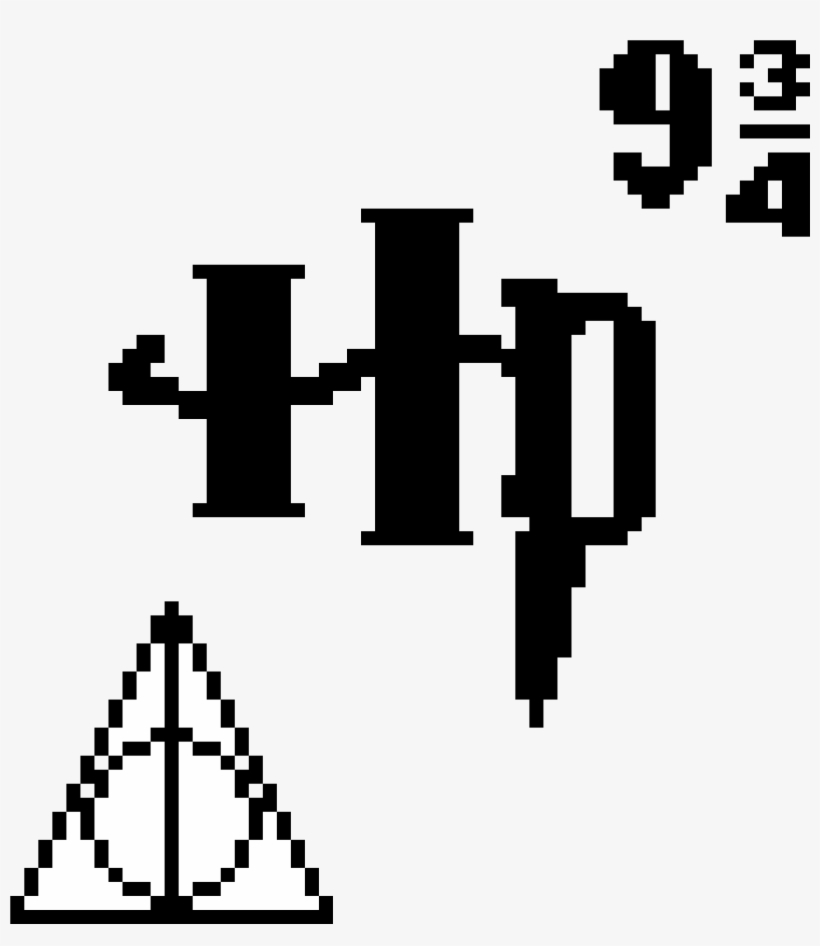 Harry Potter Logos - Pixel Art Harry Potter, transparent png #5367130
