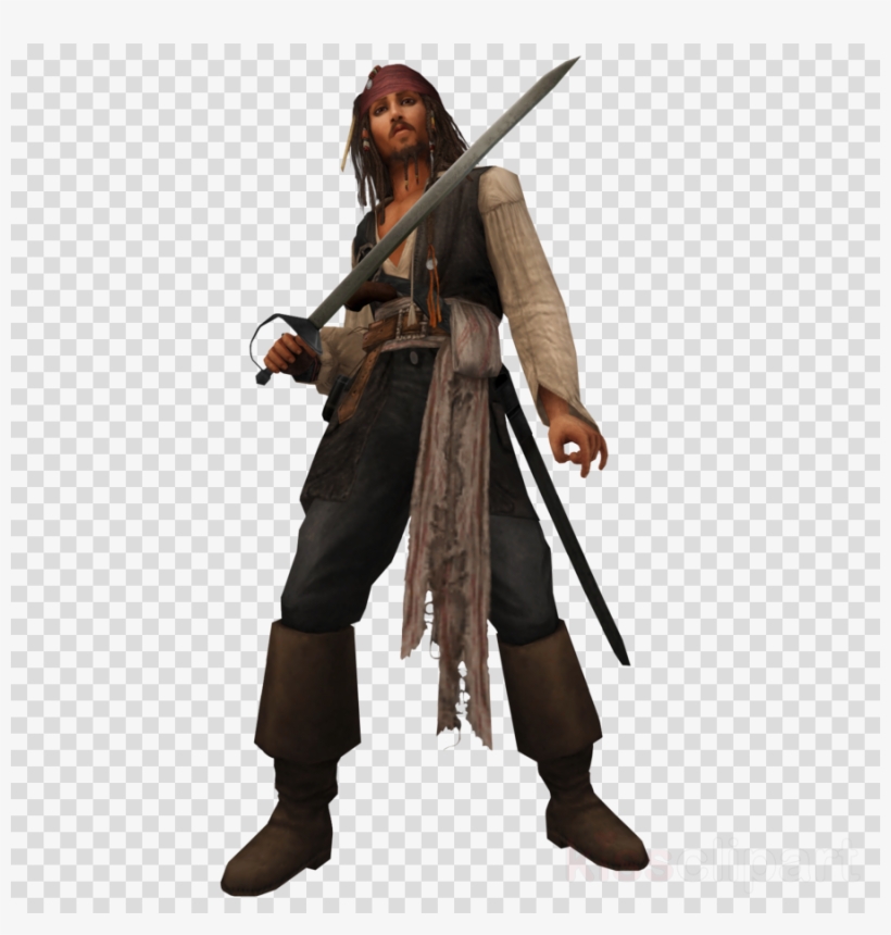 Download Kingdom Hearts 2 Jack Sparrow Clipart Kingdom - Captain Jack Kingdom Hearts, transparent png #5367639