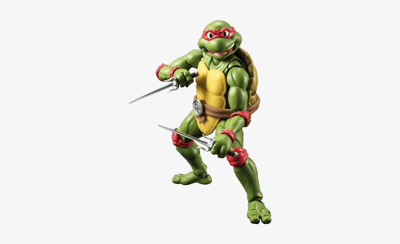 Teenage Mutant Ninja Turtles - Bandai Tmnt Raphael Sh Figuarts Action Figure, transparent png #5368419