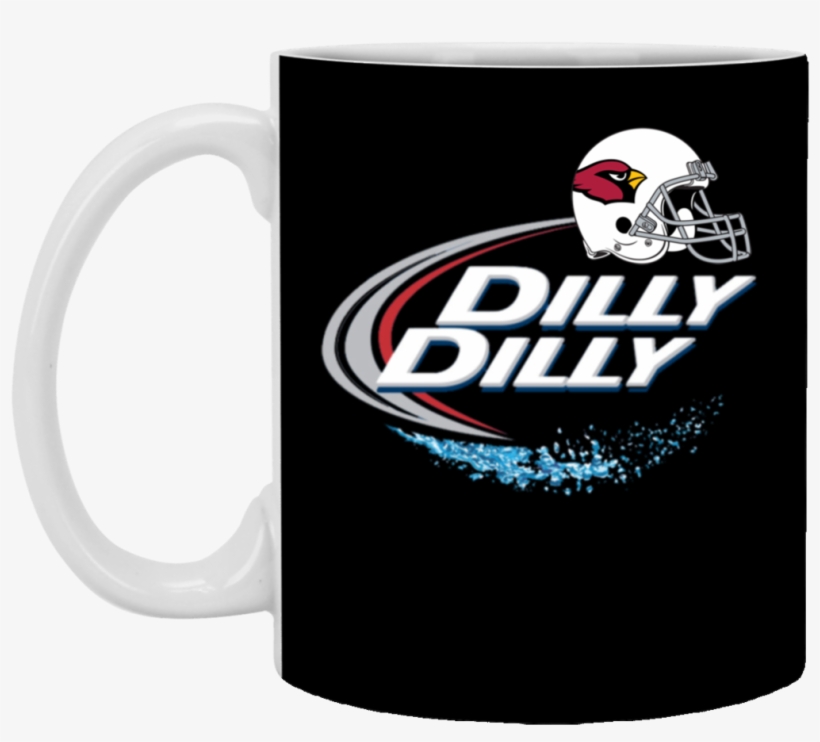Ari Arizona Cardinals Dilly Dilly Bud Light Mug Cup - Bud Light Water Splash, transparent png #5368671