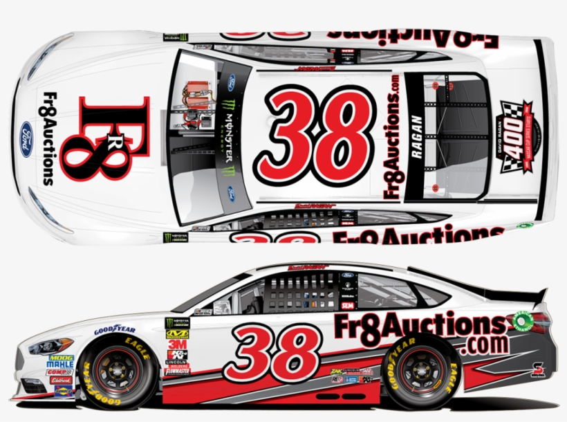 David Ragan's 400th Cup Series Start Logo Design - 2018 Kyle Busch #18 M M S Color Chrome 1:24 Diecast, transparent png #5369344