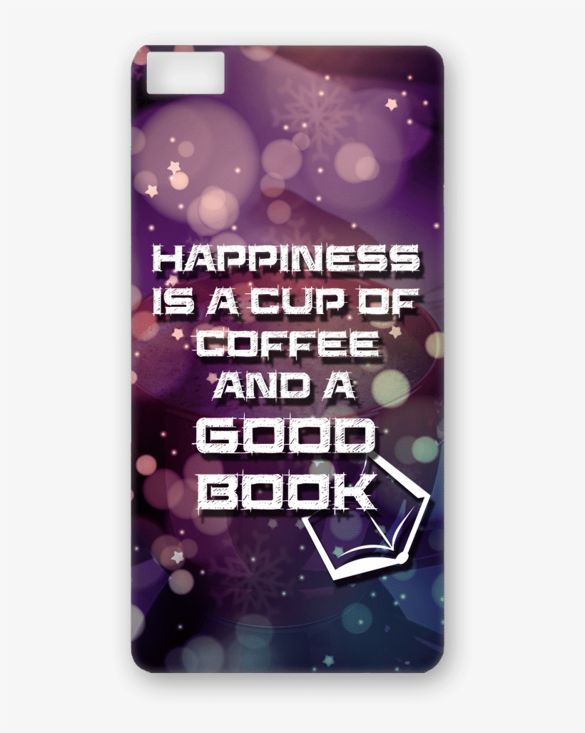Happiness Is A Cup Of Coffee - Graphic Design, transparent png #5369394
