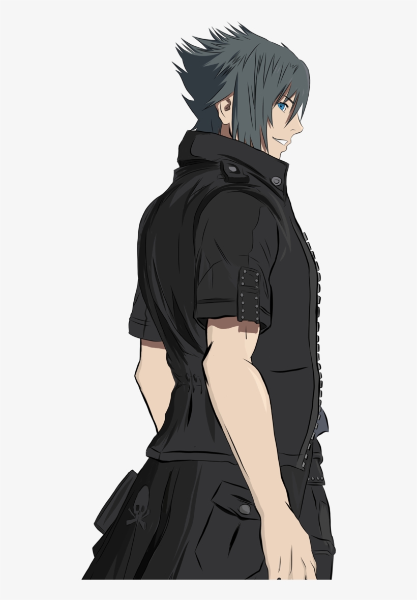 Noctis Lucis Caelum By Bleuwing-daddrh5 Final Fantasy - Final Fantasy Noctis Anime, transparent png #5370402