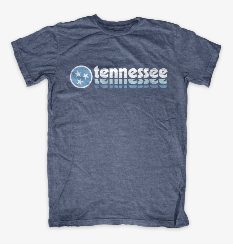 Tennessee Retro Tristar Adventures Blue Tshirt Outdoor - T Shirt, transparent png #5370540