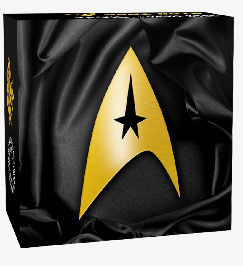 Royal Canadian Mint Celebrates 50 Yrs Of Star Trek - Star Trek Delta Gold Coin, transparent png #5371140