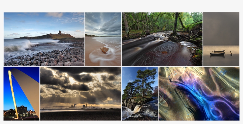 Finally Above You Will Find Some Examples Of My Landscape - Collage, transparent png #5371263