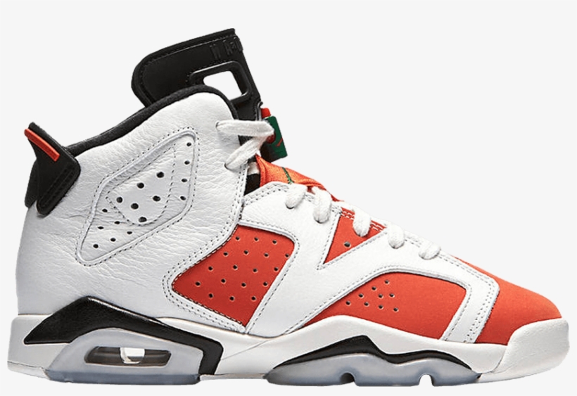 Air Jordan 6 Retro Gs 'gatorade' - Air Jordan, transparent png #5371375