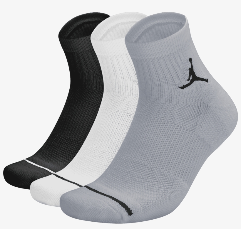 Air Jordan Jumpman High-intensity Quarter Sock - Hockey Sock, transparent png #5371486