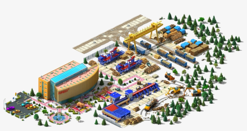 Timber Cutting Complex L2 - Lumber, transparent png #5372496
