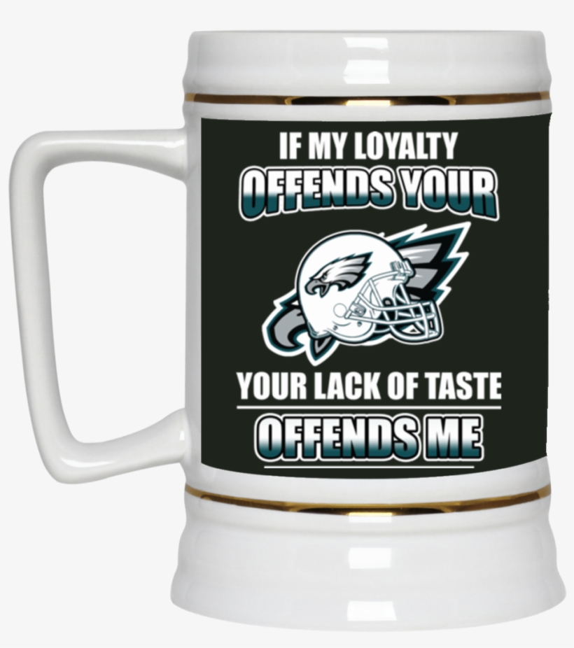 My Loyalty And Your Lack Of Taste Philadelphia Eagles - De Los Muertos (necklaces & Mugs), transparent png #5374099
