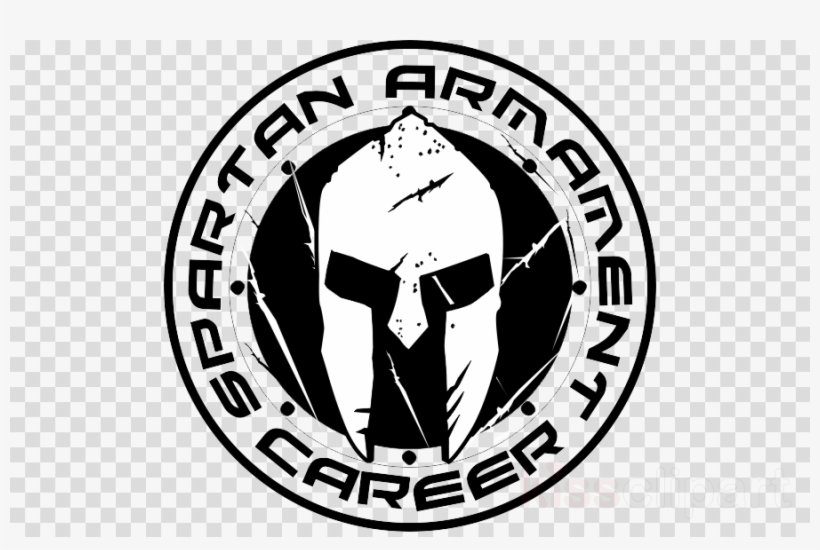 Spartan Armament Shield Clipart Spartan Army Weapon - Spartan Helmet Logo, transparent png #5375914
