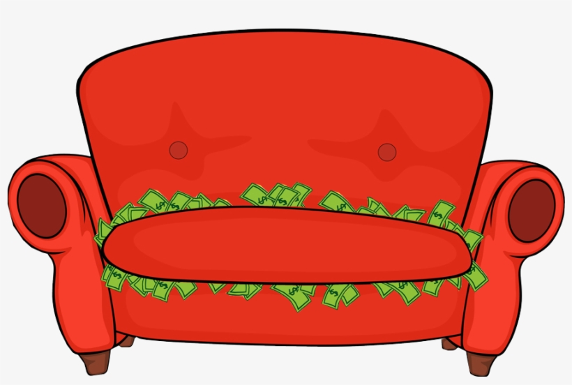 Couch Cushion Finance - Couch, transparent png #5378061