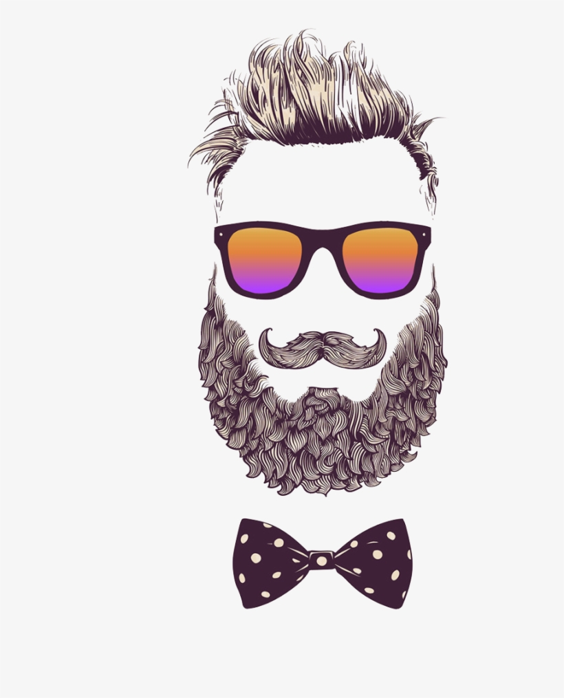 Bearded Photography Illustration Royalty-free Hipster - 우리 몸은 아직 원시시대, transparent png #5378539