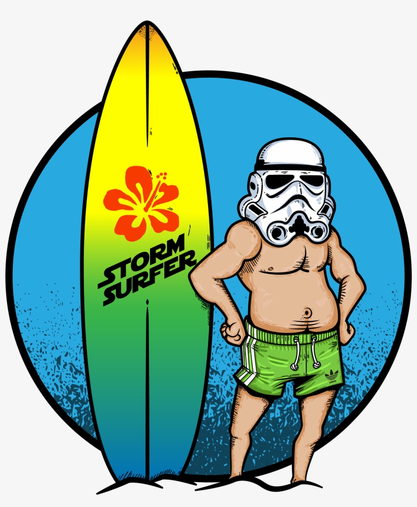 Surfboard Clipart Png, transparent png #5378690