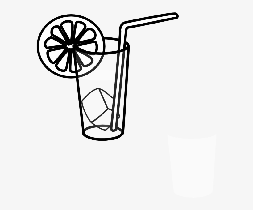 Milk Clipart Glass Drawing - Lemonade Clip Art, transparent png #5380693