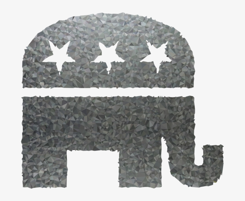 Republican Party Clipart Georgia Wisconsin Republican - Republican Democrat, transparent png #5381007