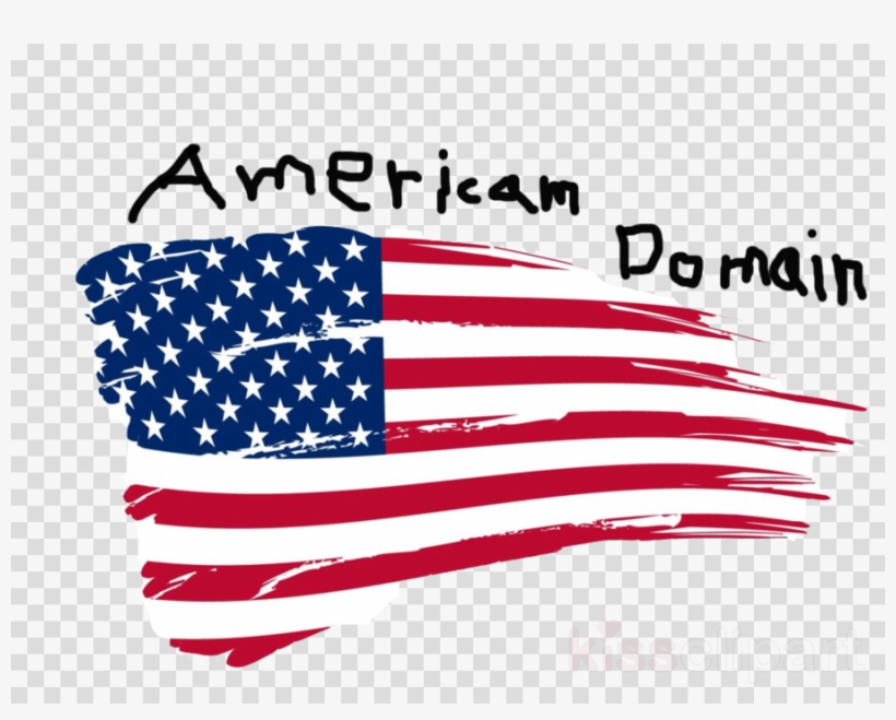 Download American Flag Background Clipart United States, transparent png #5382713