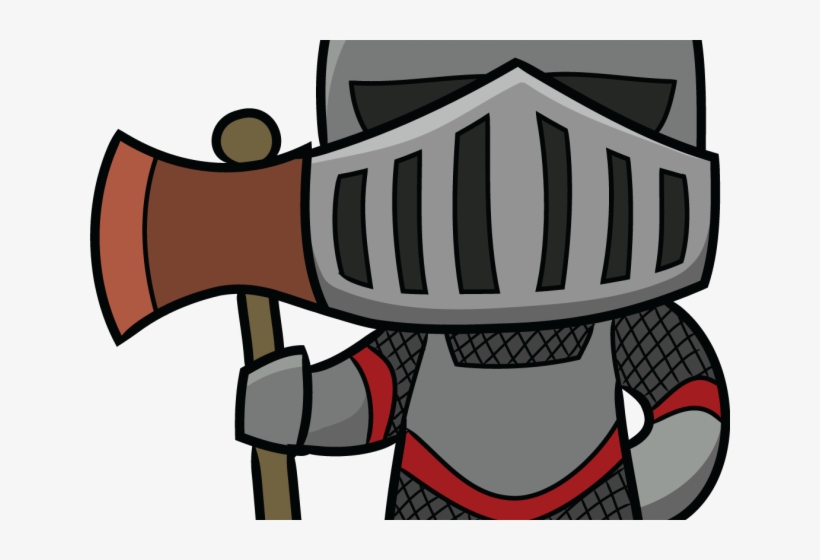 Knight Clipart Comic - Middle Ages Knights Clipart, transparent png #5384428