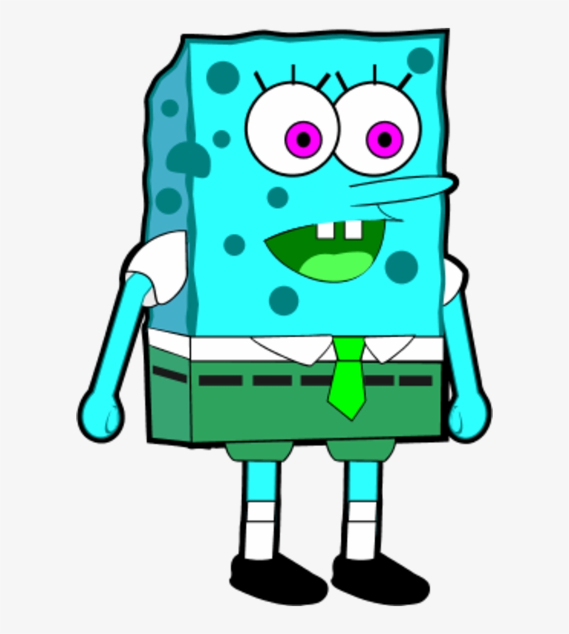 Sponge Bob Wearing Square Pants - Spongebob Squarepants, transparent png #5384959