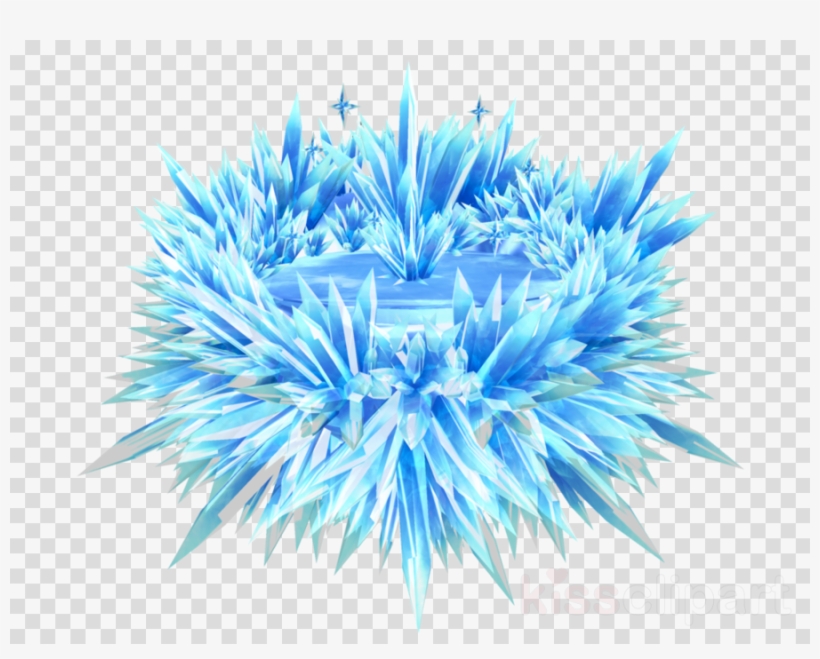 Mmd Ice Stage Clipart Snowflake Ice Crystals - Elementos Frozen, transparent png #5385512